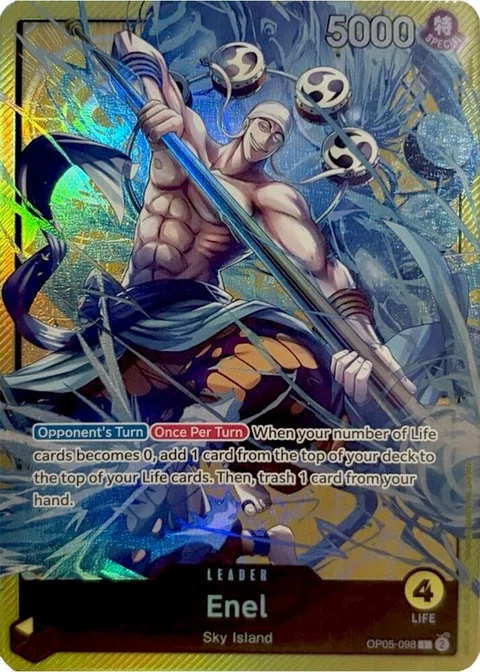 Enel (Sound Loader Vol. 2) - One Piece Card Game card
