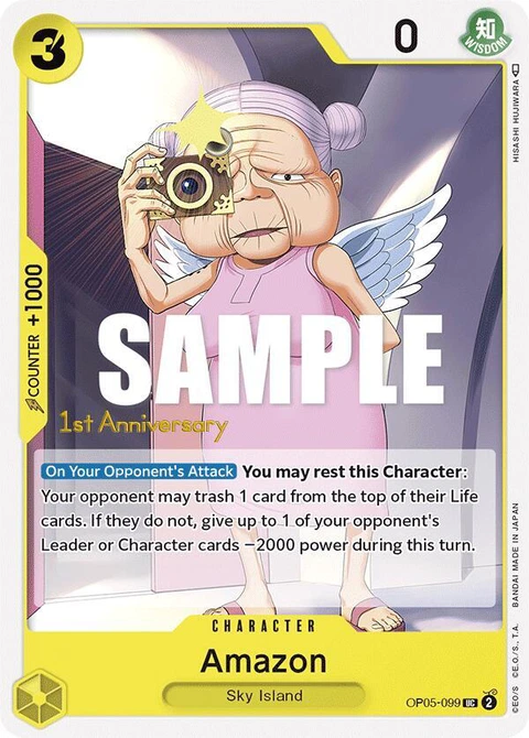 Amazon - One Piece Card Game card