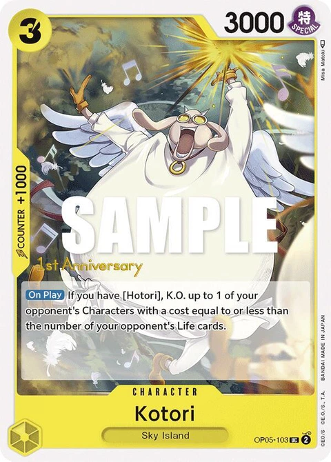 Kotori - One Piece Card Game card