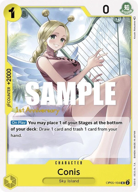 Conis - One Piece Card Game card