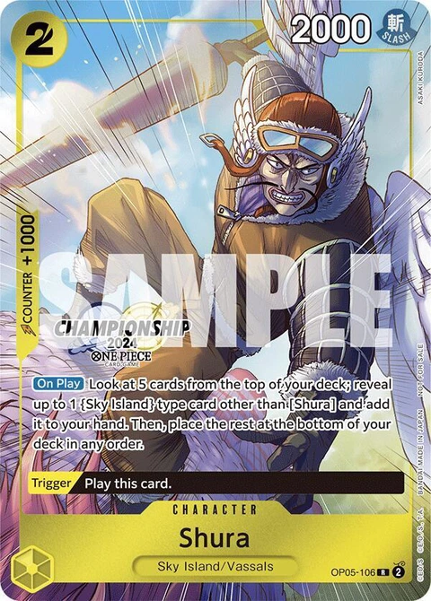 Shura (CS 2024 Celebration Pack) - One Piece Card Game card