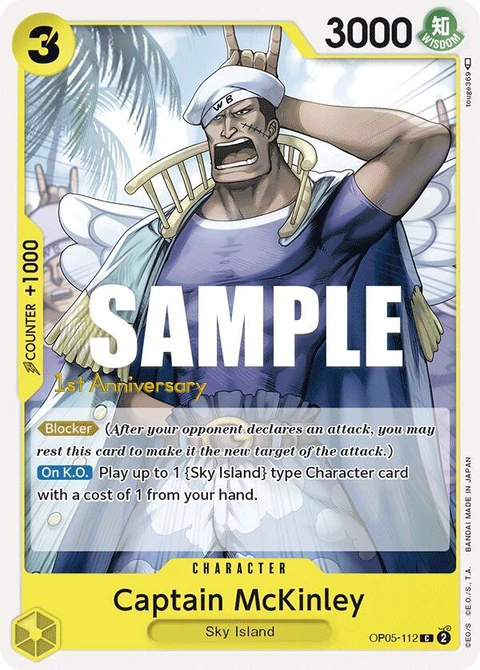 Captain McKinley - One Piece Card Game card