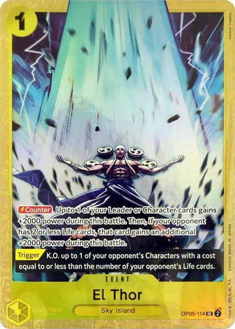 El Thor (Premium Card Collection -Best Selection Vol. 2-) - One Piece Card Game card