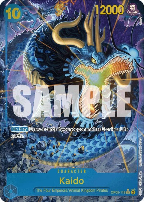 Kaido (Alternate Art) - One Piece Card Game card