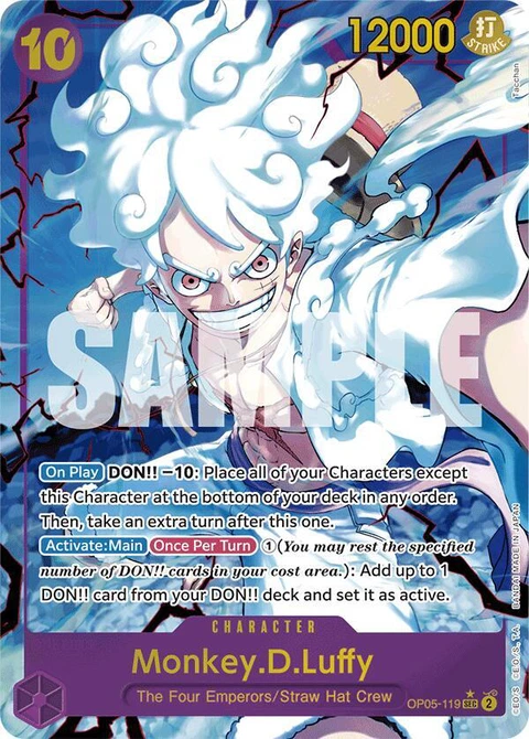 Monkey.D.Luffy (Alternate Art) - One Piece Card Game card