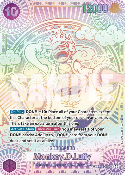 Monkey.D.Luffy (SP) - One Piece Card Game card