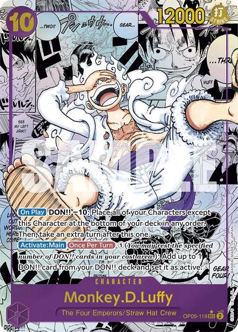 Monkey.D.Luffy (Manga) - One Piece Card Game card