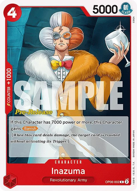 Inazuma - One Piece Card Game card