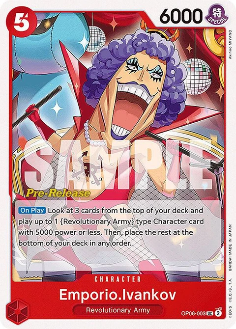 Emporio.Ivankov - One Piece Card Game card