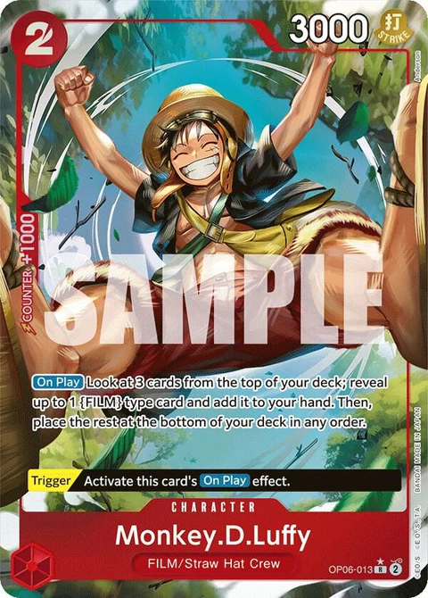 Monkey.D.Luffy (Alternate Art) - One Piece Card Game card