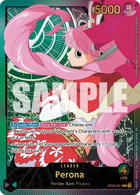 Perona (SP) - One Piece Card Game card