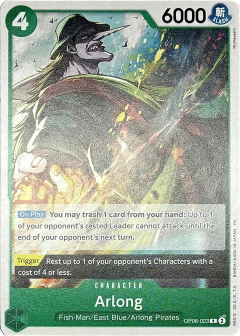 Arlong - One Piece Card Game card