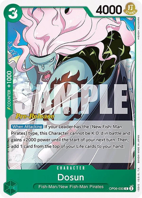 Dosun - One Piece Card Game card