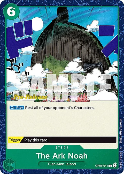 The Ark Noah - One Piece Card Game card