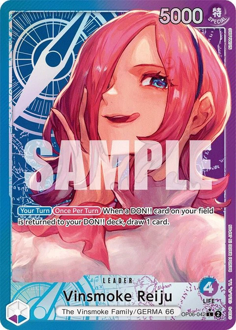 Vinsmoke Reiju (Alternate Art) - One Piece Card Game card