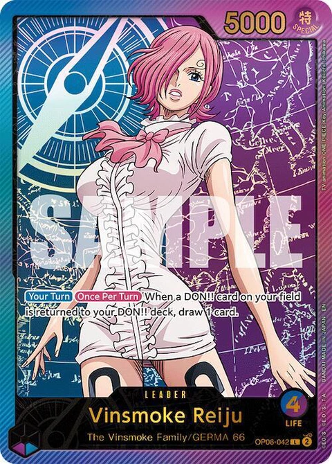 Vinsmoke Reiju (SP) - One Piece Card Game card
