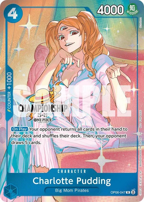 Charlotte Pudding (CS 25-26 Celebration Pack) - One Piece Card Game card