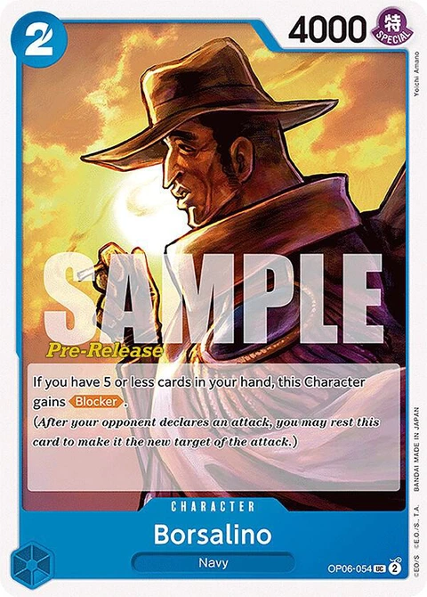 Borsalino - One Piece Card Game card