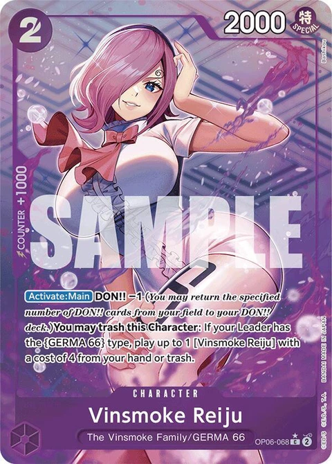 Vinsmoke Reiju (Full Art) - One Piece Card Game card
