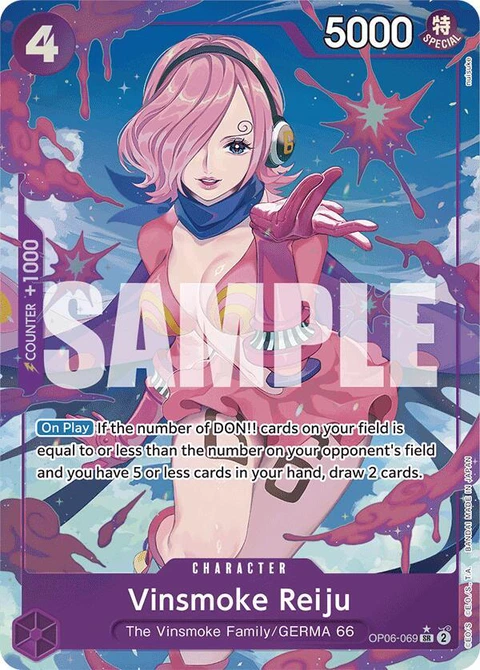 Vinsmoke Reiju (Alternate Art) - One Piece Card Game card