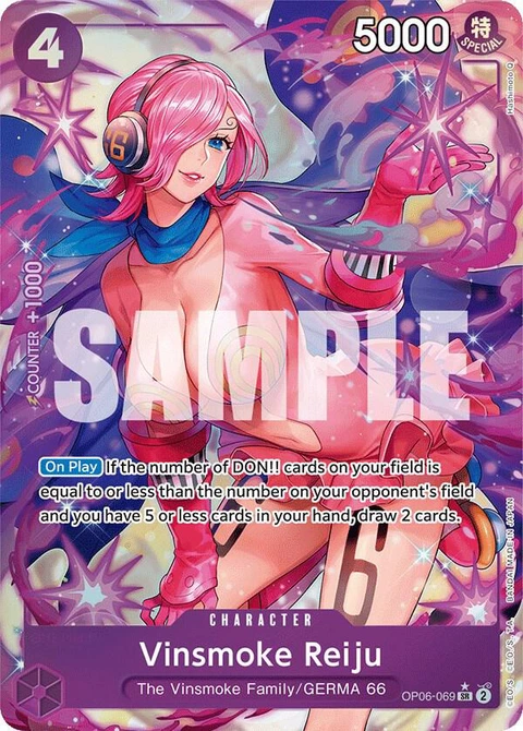 Vinsmoke Reiju (Alternate Art) - One Piece Card Game card