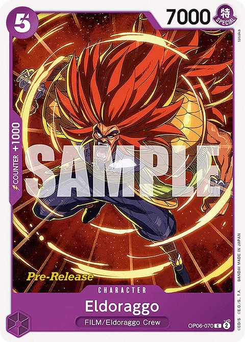 Eldoraggo - One Piece Card Game card
