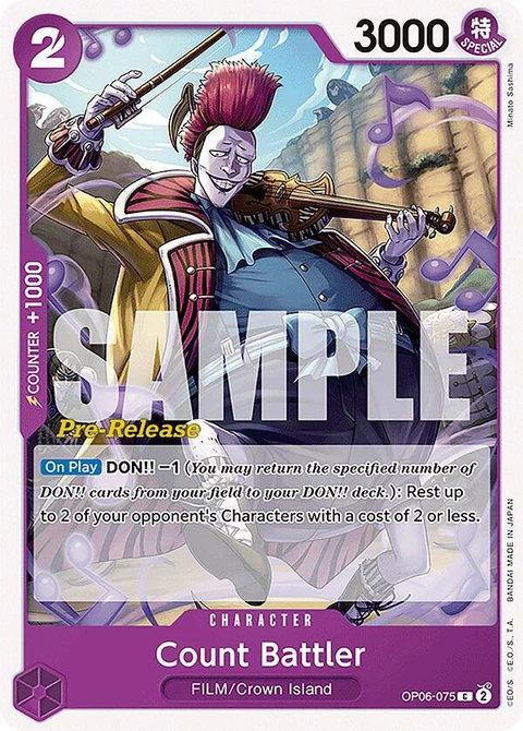 Count Battler - One Piece Card Game card