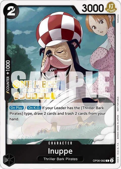 Inuppe (Judge Pack Vol. 4) - One Piece Card Game card