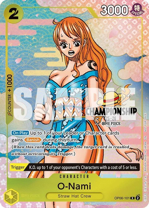 O-Nami (CS 25-26 Event Pack Finalist Ver.) - One Piece Card Game card