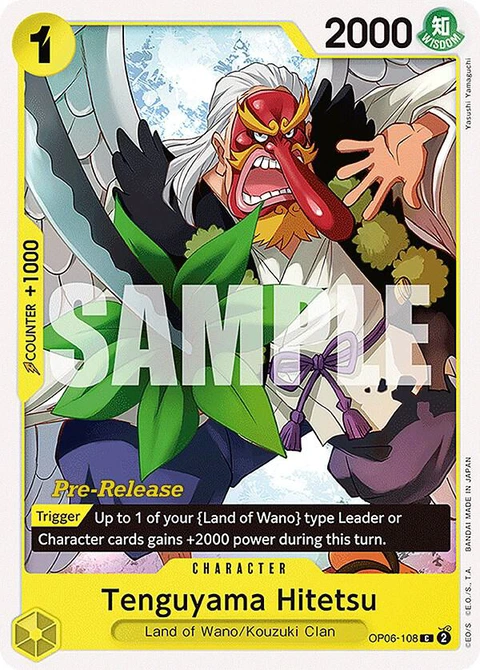 Tenguyama Hitetsu - One Piece Card Game card