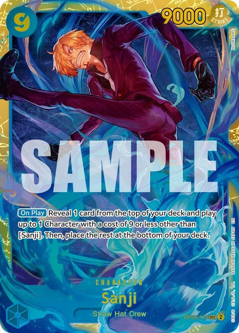 Sanji (Reprint) - One Piece Card Game card