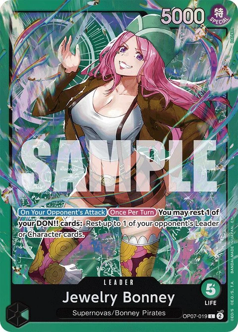 Jewelry Bonney - One Piece Card Game card