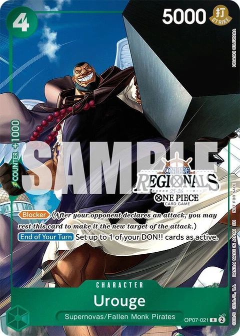 Urouge (Online Regional Participation Pack 2025 Vol.1) - One Piece Card Game card