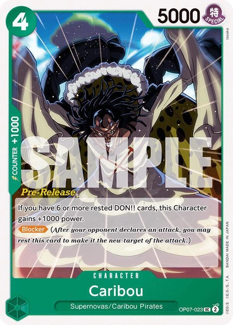 Caribou - One Piece Card Game card