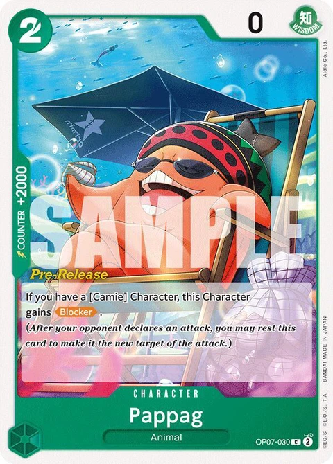 Pappag - One Piece Card Game card