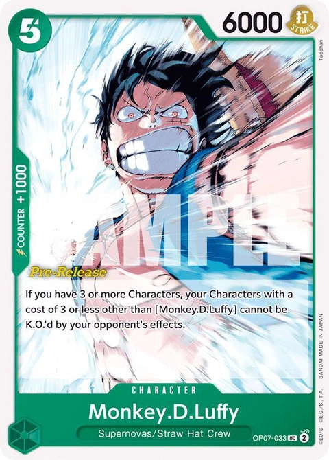 Monkey.D.Luffy - One Piece Card Game card
