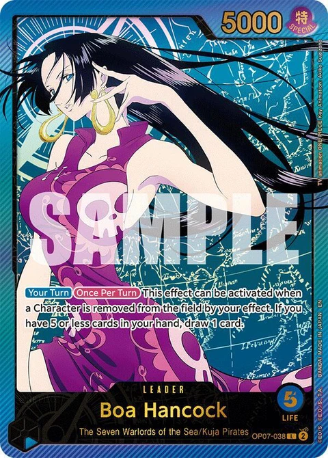 Boa Hancock (SP) - One Piece Card Game card