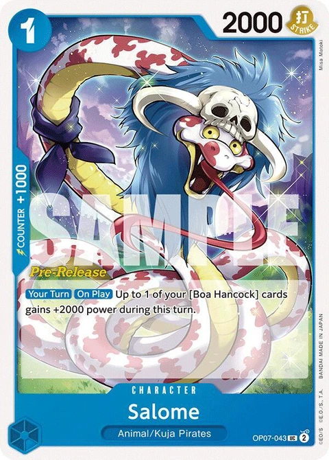 Salome - One Piece Card Game card