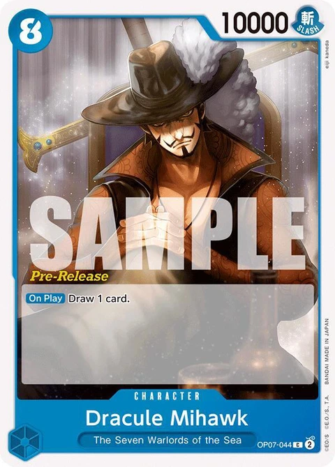 Dracule Mihawk - One Piece Card Game card