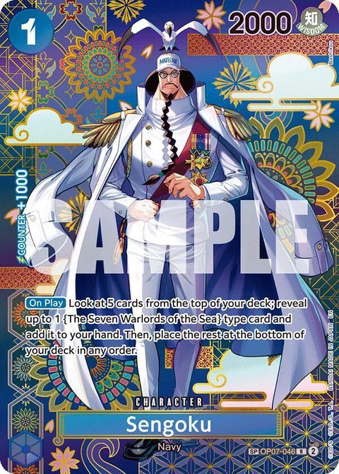 Sengoku (SP) - One Piece Card Game card