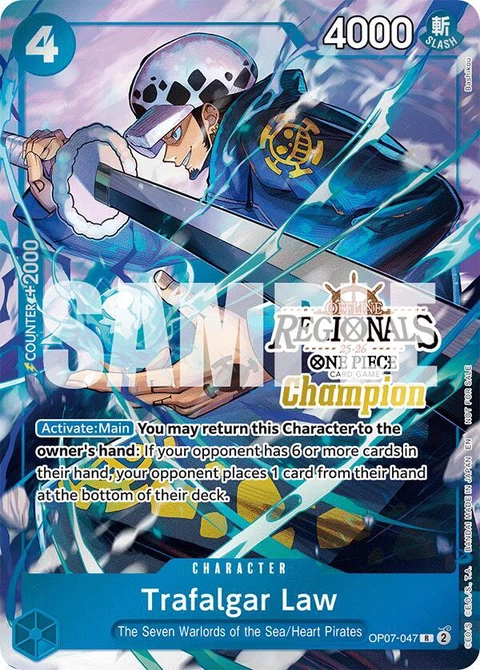 Trafalgar Law (Offline Regional Champion Card Set 2025 Vol.2) - One Piece Card Game card