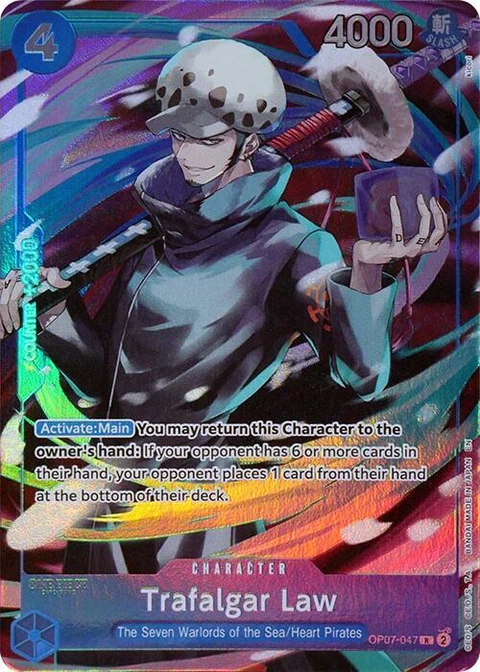 Trafalgar Law (Seven Warlords of the Sea Binder Set) - One Piece Card Game card