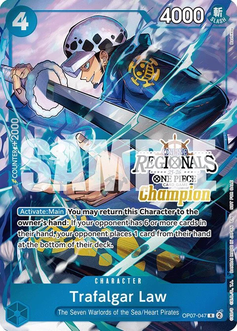 Trafalgar Law (Online Regional Champion Card Set 2025 Vol.2) - One Piece Card Game card