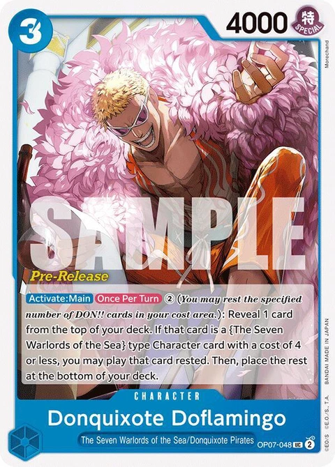 Donquixote Doflamingo - One Piece Card Game card