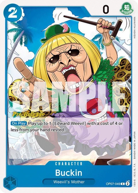 Buckin - One Piece Card Game card