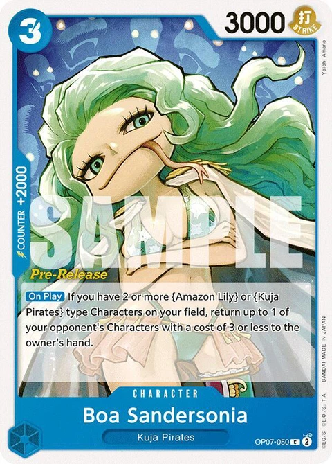 Boa Sandersonia - One Piece Card Game card
