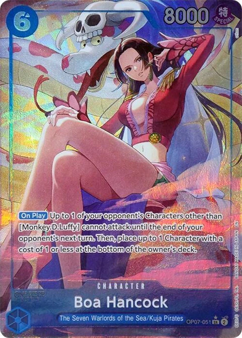 Boa Hancock (Seven Warlords of the Sea Binder Set) (Alternate Art) - One Piece Card Game card