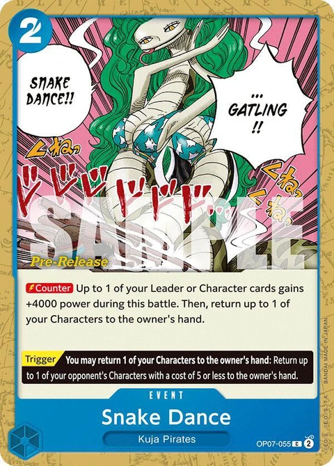 Snake Dance - One Piece Card Game card