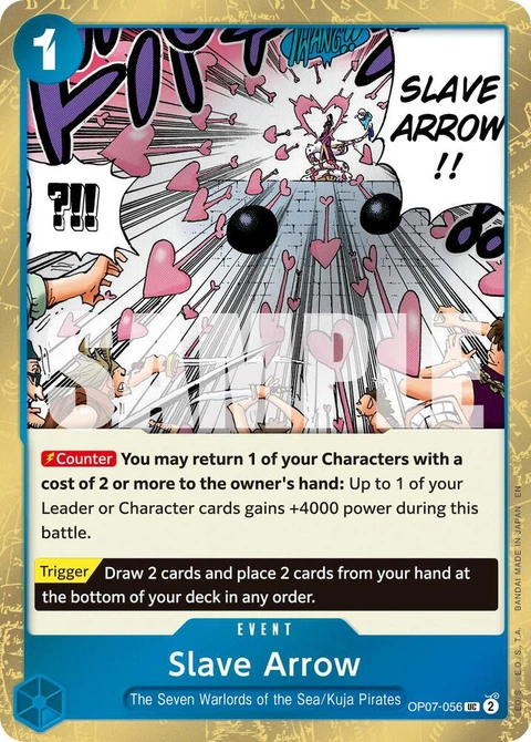 Slave Arrow (Pirate Foil) - One Piece Card Game card