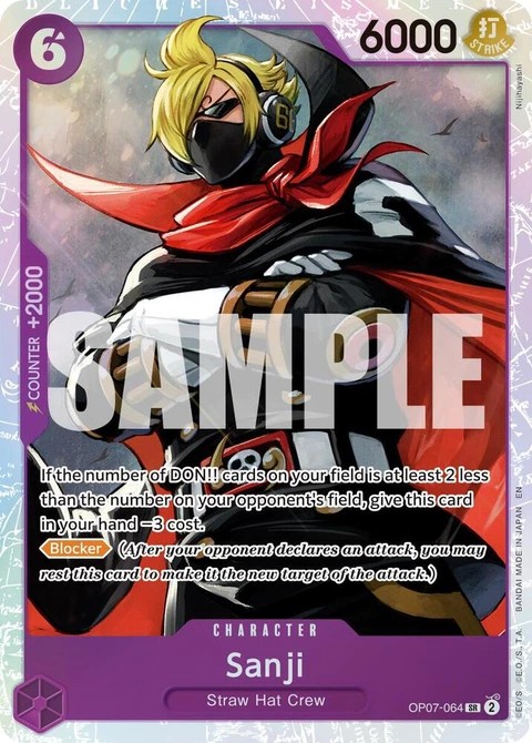 Sanji (Reprint) - One Piece Card Game card